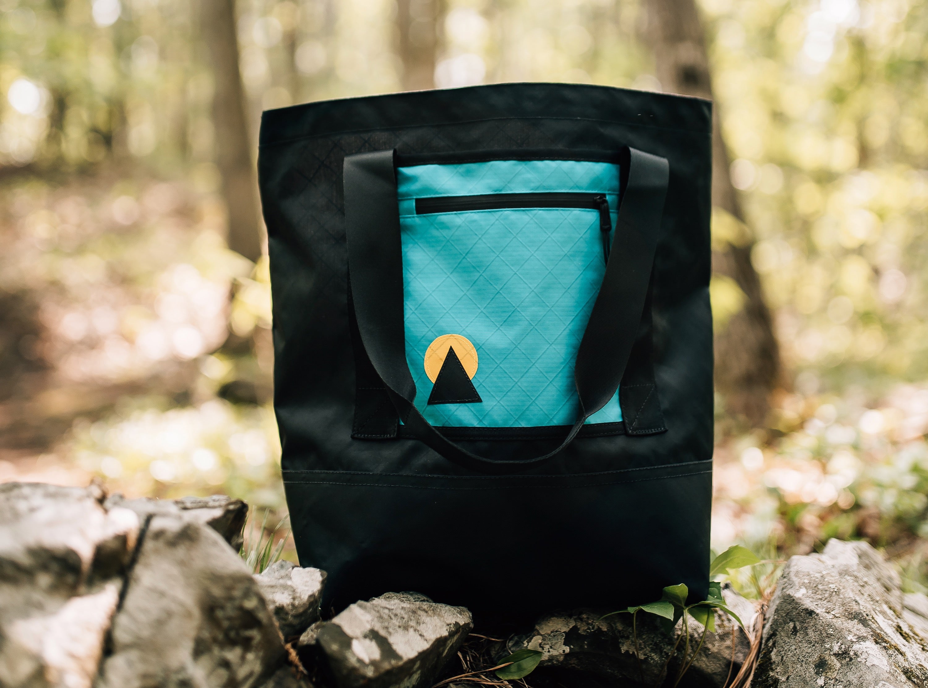 Black Recycled Gear Tote - Oterra Designs